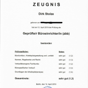 Zeugnis zbb