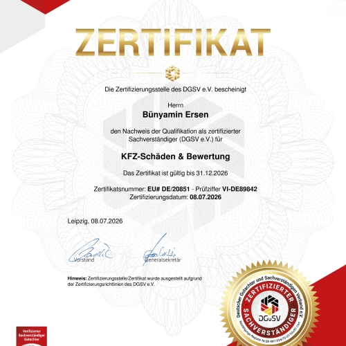 Zertifizierung  DIN17024