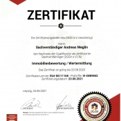 Zertifikat DGuSV