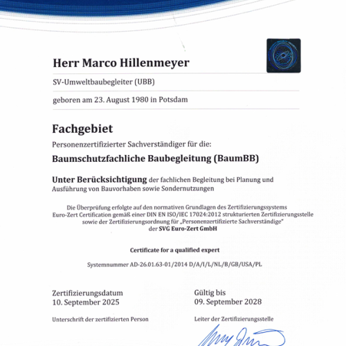 Baumschutzfachliche Baubegleitung