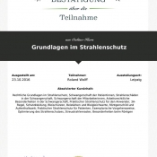 LECTURIO Online-Kurs Grundllagen Strahlenschutz