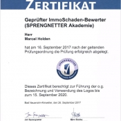 Sprengnetter Zertifizierung