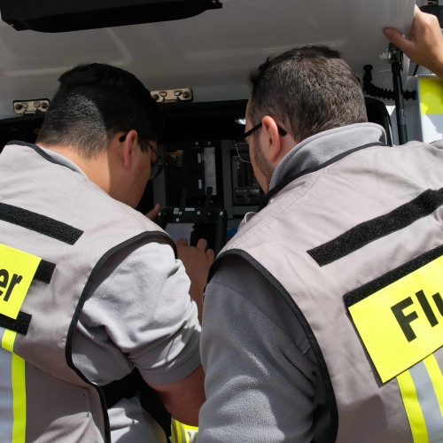 Aufbau einer Drohnenstaffel für eine Hilfsorganisation