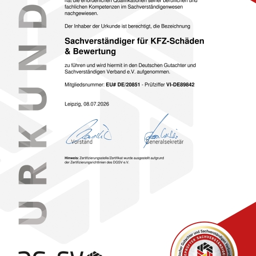Urkunde