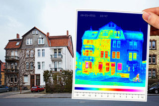 Immobilienbewertung - Wärmeverlust Bestands-Immobilie