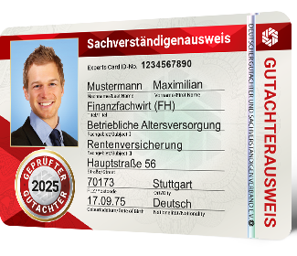 Sachverständigenausweis