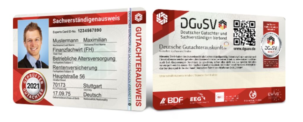 DGuSV Sachverstaendigenausweise