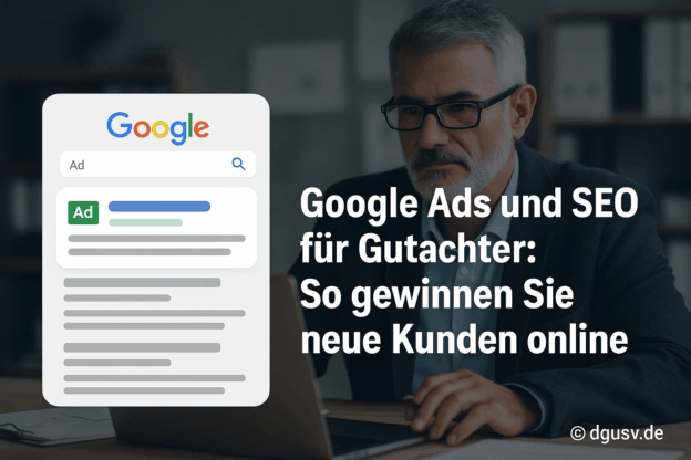 Google Ads & SEO für Gutachter – Online Kunden gewinnen