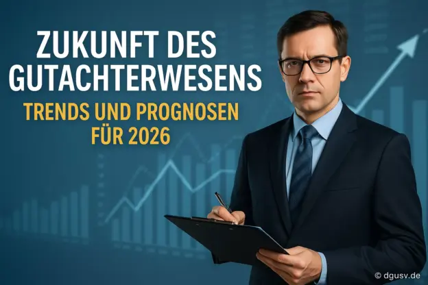 Zukunft Gutachterwesen – Trends & Prognosen für 2026