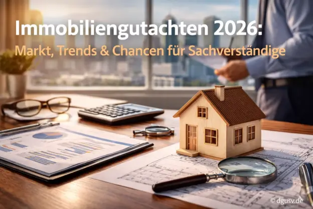Immobiliengutachten 2026: Markt, Trends & Gutachter-Chancen