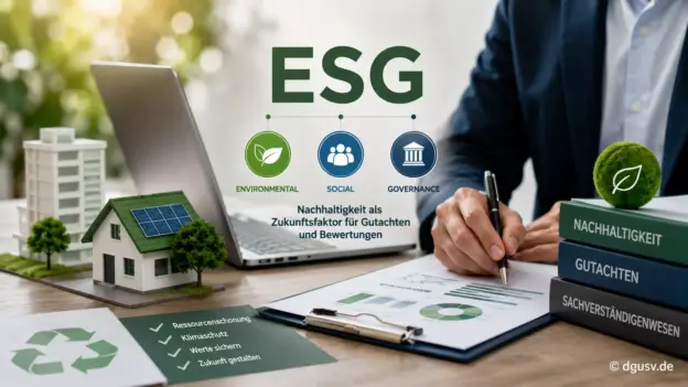 Nachhaltige Gutachten - ESG-Kriterien und deren Bedeutung für Sachverständige