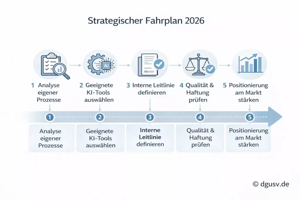 Strategische Roadmap für Gutachter 2026 zur Integration von Künstlicher Intelligenz in Gutachtenprozesse